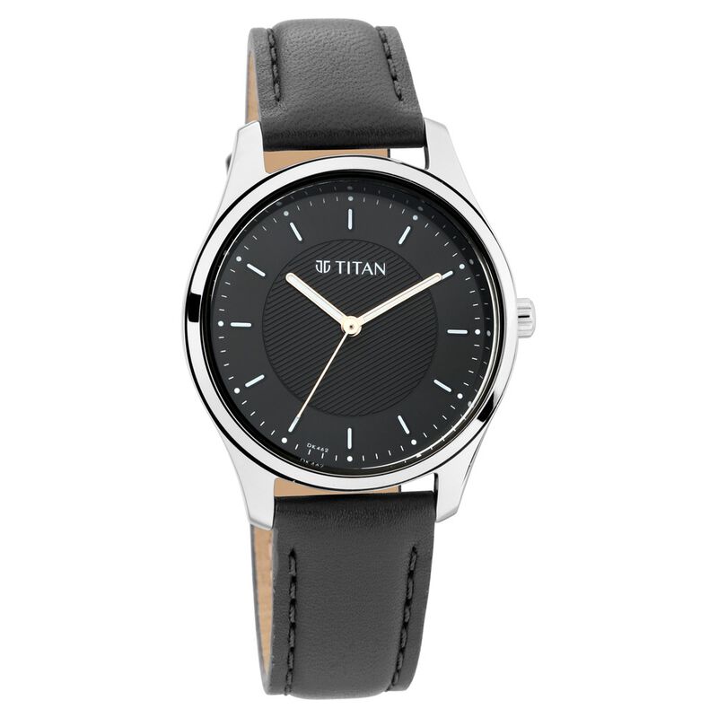 Titan 2639SL01 Women's Analog Leather Strap Watch | Elegant Ladies Watch | Style Merchandise